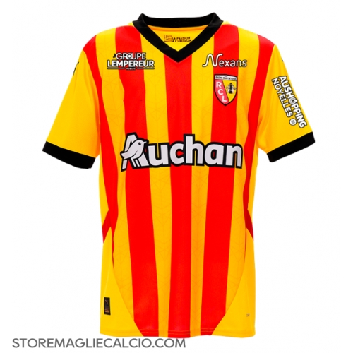 RC Lens Maglia Gara Casa Repliche 2024-25 Maniche Corte RC Lens Maglia Gara Casa Repliche 2024-25 Maniche Corte